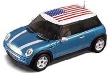 50302 MINI COOPER FLAG SERIES: USA (BLUE)